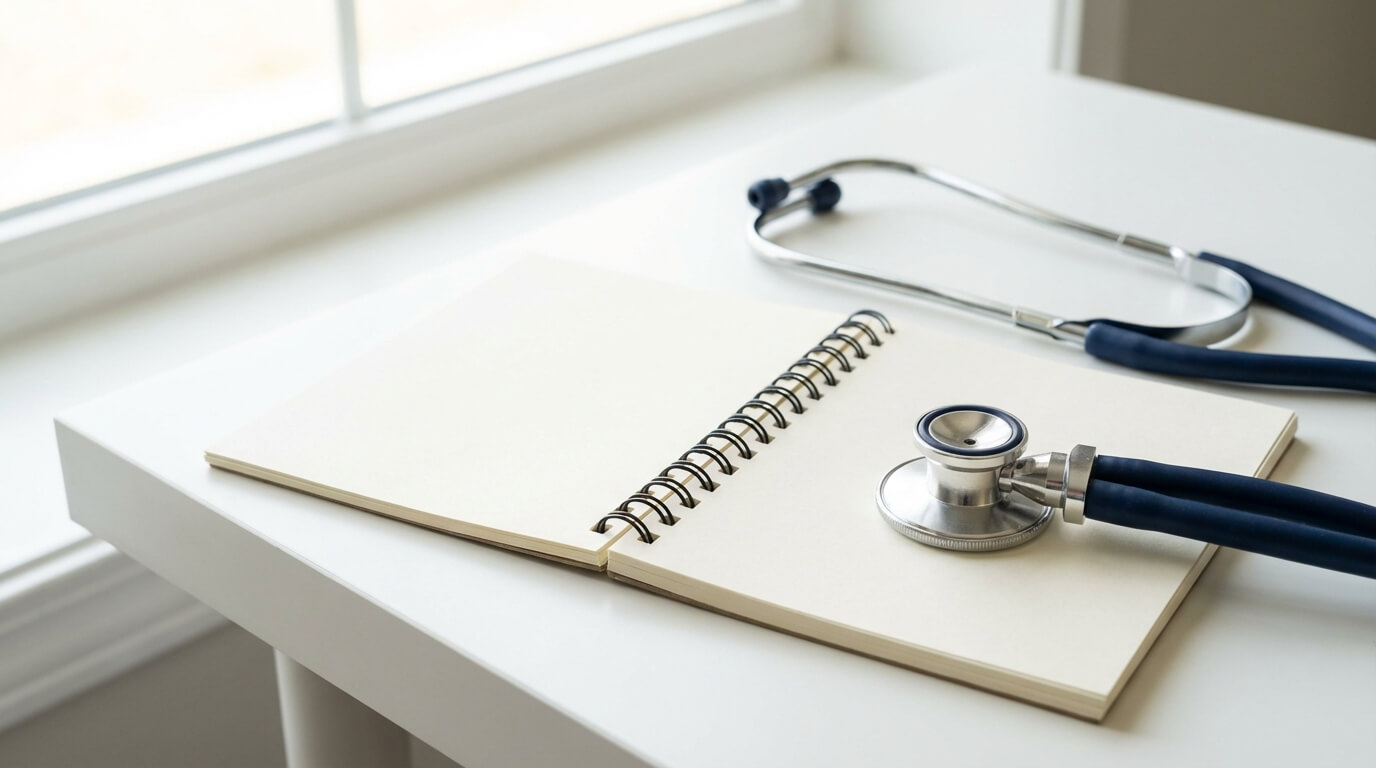 Rustige huisartsenpraktijk wachtkamer