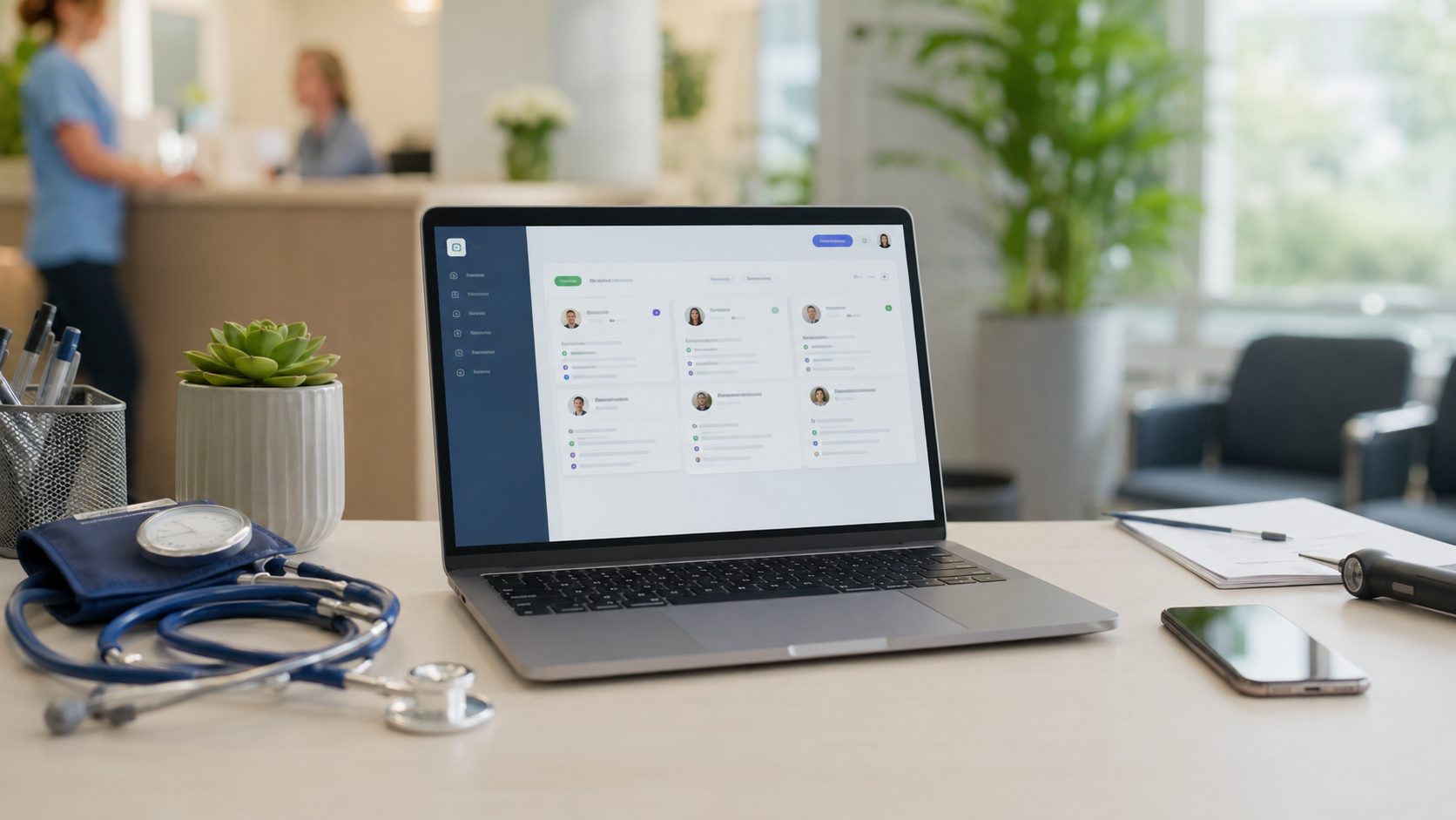 CRM dashboard voor huisartsen — klantenbestand op één plek