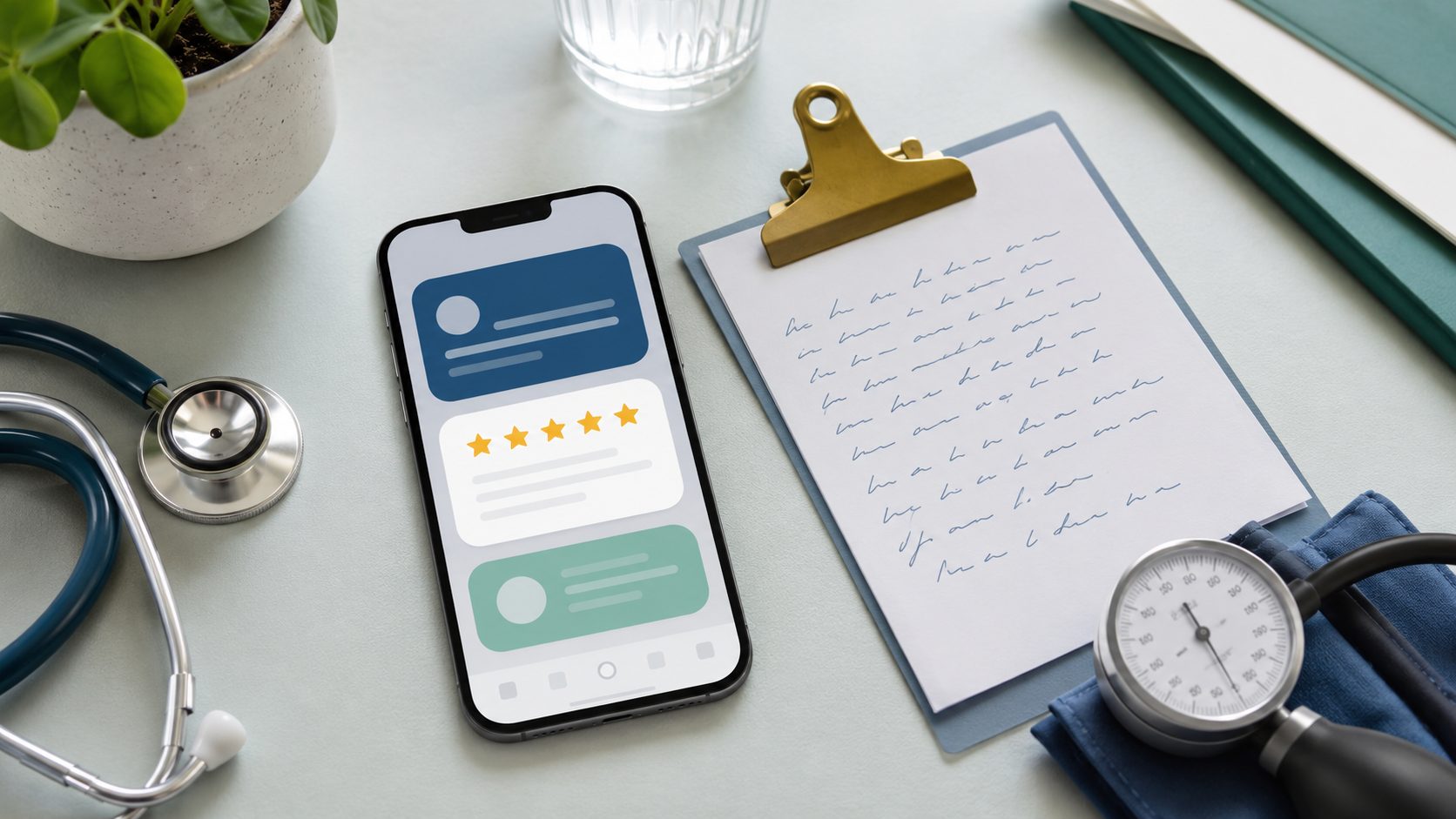 Review pakket voor huisartsen — NFC kaartjes en software setup